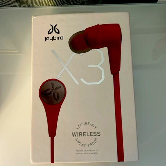 Authentic NWT Jaybird X3 Sport Bluetooth Headset for iPhone and Android ❤️❤️❤️ - Picture 1 of 7